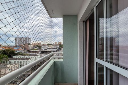 Varanda da Sala de apartamento à venda com 2 quartos, 54m² em Alves Dias, São Bernardo do Campo