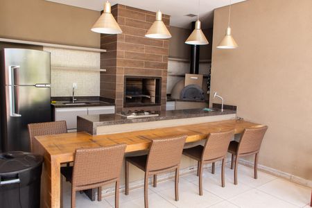 Apartamento à venda com 66m², 2 quartos e 2 vagasÁREA COMUM - CHURRASQUEIRA