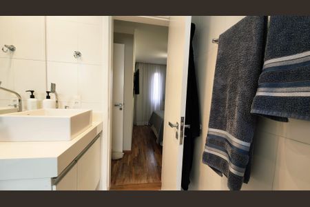 Apartamento à venda com 100m², 3 quartos e 2 vagasBanheiro da Suíte
