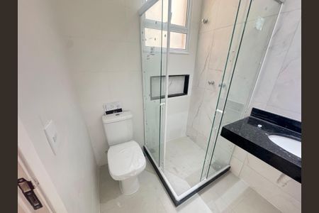 Banheiro da suíte  de apartamento à venda com 2 quartos, 75m² em Flamengo, Rio de Janeiro