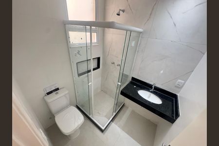 Banheiro da suíte  de apartamento à venda com 2 quartos, 75m² em Flamengo, Rio de Janeiro