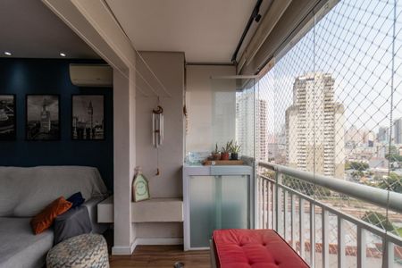 Varanda de apartamento à venda com 2 quartos, 62m² em Barra Funda, São Paulo