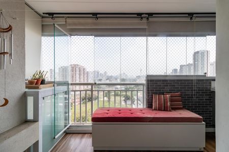 Varanda de apartamento à venda com 2 quartos, 62m² em Barra Funda, São Paulo