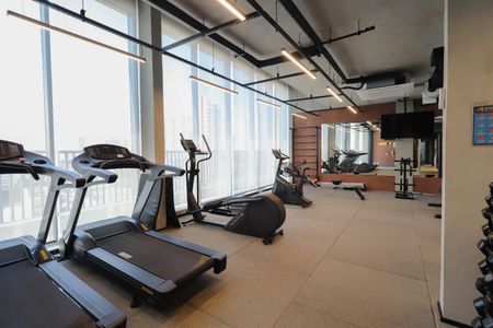 Studio à venda com 31m², 1 quarto e sem vaga Studio à venda com 31m², 1 quarto e sem vagaÁrea comum - Academia