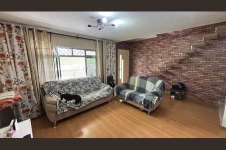 Sala de casa à venda com 3 quartos, 102m² em Jardim Cristiane, Santo André