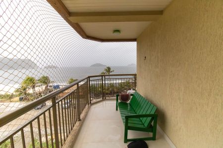 Varanda do Quarto de apartamento para alugar com 2 quartos, 100m² em Camboinhas, Niterói