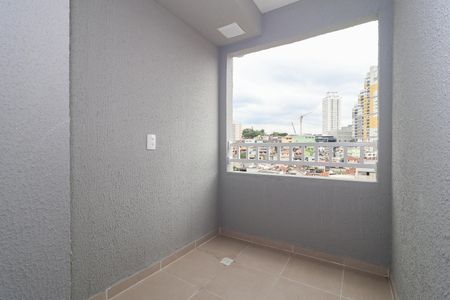 Varanda da Sala de apartamento para alugar com 2 quartos, 32m² em Vila Plana, São Paulo