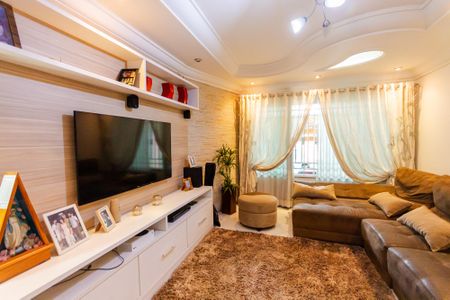 Sala de casa à venda com 4 quartos, 201m² em Parque Novo Oratório, Santo André