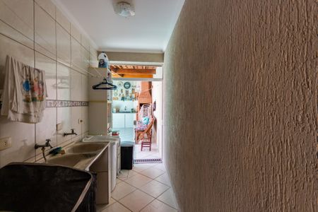 Área de Serviço de casa à venda com 4 quartos, 201m² em Parque Novo Oratório, Santo André
