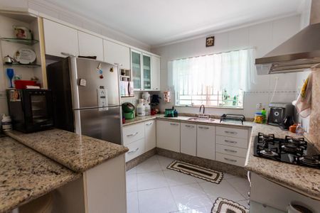 Cozinha de casa à venda com 4 quartos, 201m² em Parque Novo Oratório, Santo André