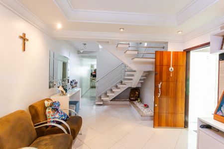 Sala de casa à venda com 4 quartos, 201m² em Parque Novo Oratório, Santo André