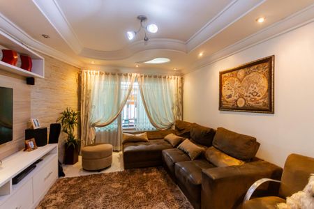 Sala de casa à venda com 4 quartos, 201m² em Parque Novo Oratório, Santo André