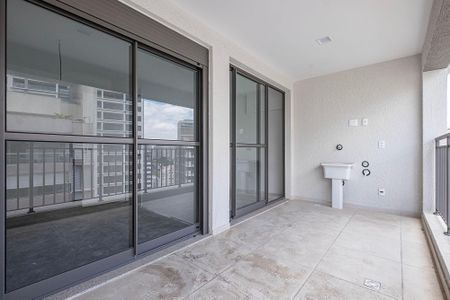 Varanda de apartamento à venda com 1 quarto, 37m² em Pompeia, São Paulo