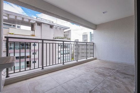 Varanda de apartamento à venda com 1 quarto, 37m² em Pompeia, São Paulo