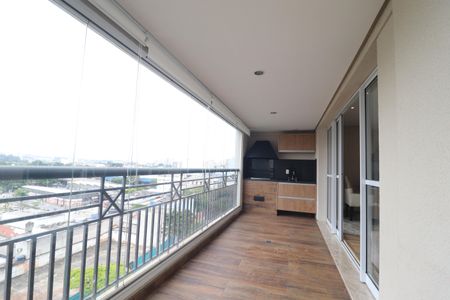Varanda Gourmet de apartamento para alugar com 4 quartos, 135m² em Jardim, Santo André