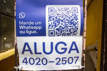 Casa para alugar com 28m², 1 quarto e sem vagaPlaca instalada