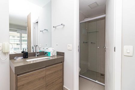 Studio à venda com 38m², 1 quarto e 1 vagaBanheiro