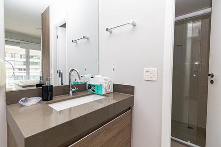 Studio à venda com 38m², 1 quarto e 1 vagaBanheiro