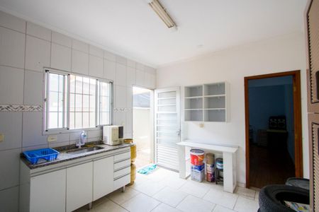 Cozinha de casa para alugar com 1 quarto, 52m² em Vila Linda, Santo André