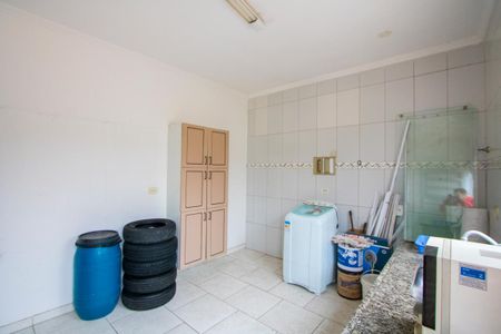 Cozinha de casa para alugar com 1 quarto, 52m² em Vila Linda, Santo André