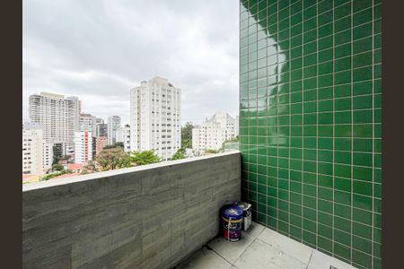 Apartamento para alugar com 40m², 1 quarto e sem vagaSacada