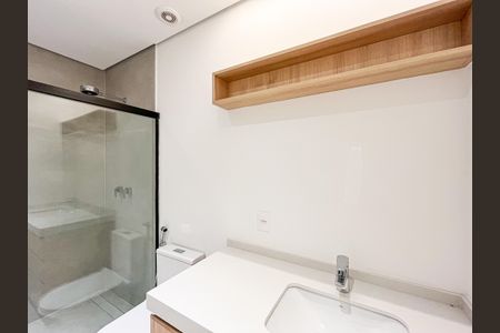 Apartamento para alugar com 40m², 1 quarto e sem vagaBanheiro da Suíte