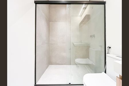 Apartamento para alugar com 40m², 1 quarto e sem vagaBanheiro da Suíte