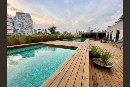 Apartamento à venda com 48m², 1 quarto e 1 vagaPiscina