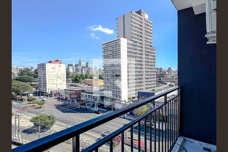 Varanda do Studio de kitnet/studio para alugar com 1 quarto, 30m² em Brás, São Paulo