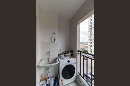 Apartamento à venda com 32m², 1 quarto e sem vagaVaranda - Lavanderia