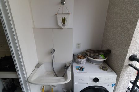 Apartamento à venda com 32m², 1 quarto e sem vagaVaranda - Lavanderia