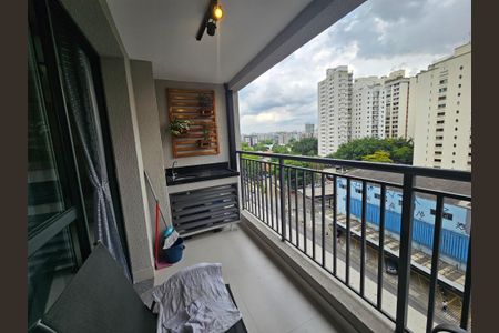 Sacada de kitnet/studio para alugar com 1 quarto, 23m² em Cidade Monções, São Paulo