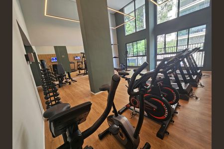 Studio para alugar com 23m², 1 quarto e sem vaga Studio para alugar com 23m², 1 quarto e sem vagaAcademia