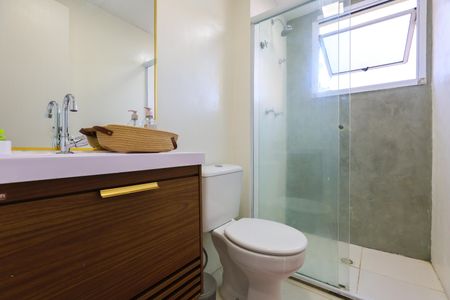 Apartamento à venda com 63m², 2 quartos e 1 vagaBanheiro da Suíte 
