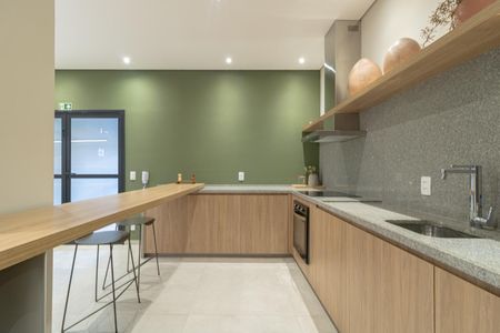 Apartamento para alugar com 29m², 1 quarto e sem vagaÁrea comum - Salão de festas