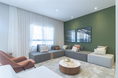 Apartamento para alugar com 29m², 1 quarto e sem vagaÁrea comum - Salão de festas