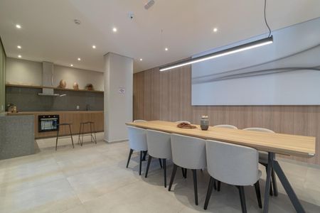 Apartamento para alugar com 29m², 1 quarto e sem vagaÁrea comum - Salão de festas