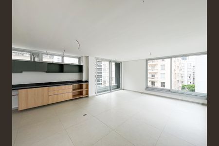 Sala/Cozinha de apartamento à venda com 1 quarto, 79m² em Itaim Bibi, São Paulo
