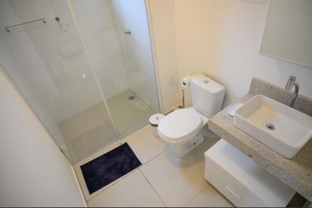 Studio para alugar com 33m², 1 quarto e sem vaga Studio para alugar com 33m², 1 quarto e sem vagaStudio - Banheiro