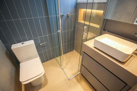 Apartamento à venda com 126m², 3 quartos e 4 vagasBanheiro da Suíte 3