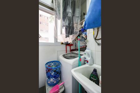 Área de Serviço de apartamento à venda com 2 quartos, 79m² em Jardim Henriqueta, Taboão da Serra