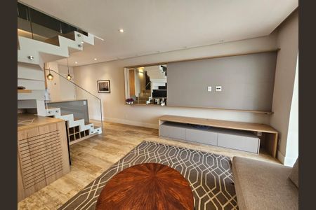 Sala de apartamento à venda com 2 quartos, 177m² em Campo Belo, São Paulo