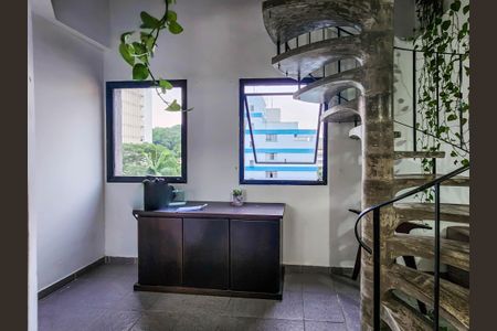 Sala de apartamento para alugar com 1 quarto, 68m² em Boqueirão, Santos