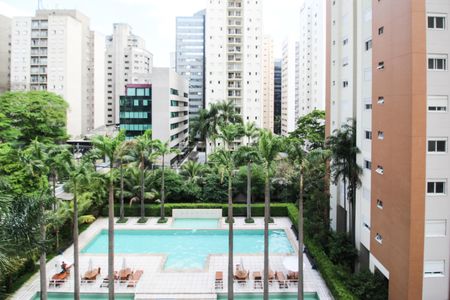 Vista Varanda da Sala de apartamento à venda com 2 quartos, 95m² em Vila Olímpia, São Paulo