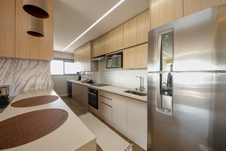 Cozinha de apartamento à venda com 3 quartos, 80m² em Vila Ema, São Paulo