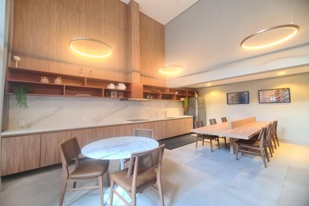 Apartamento à venda com 80m², 2 quartos e 1 vagaÁrea comum - Salão de festas