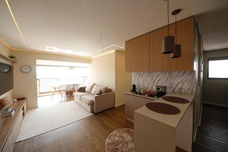 Sala de apartamento à venda com 3 quartos, 80m² em Vila Ema, São Paulo