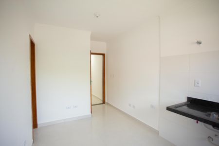 Sala/Cozinha de kitnet/studio para alugar com 1 quarto, 31m² em Carandiru, São Paulo