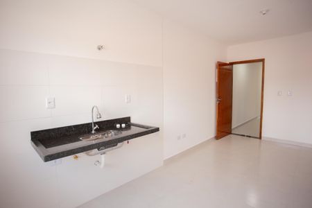 Sala/Cozinha de kitnet/studio para alugar com 1 quarto, 31m² em Carandiru, São Paulo