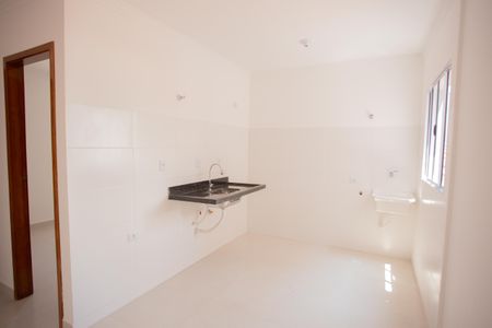 Sala/Cozinha de kitnet/studio para alugar com 1 quarto, 27m² em Carandiru, São Paulo